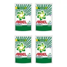 Jabón Líquido Ariel Expert Limpieza Profunda Floral Antibacterial Repuesto 400 ml Pack X 4