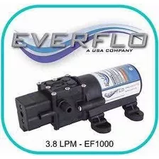 Bomba Para Tunel Sanitizante Everflo Ef1000 12v 3/8 1.0 Gpm