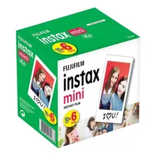 Filme Para Instax Mini 8 9 7s 90 Polaroid 300 Com 60 Fotos