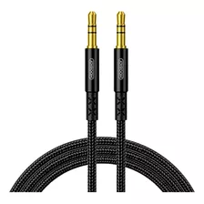 Altavoz Estéreo Auxiliar Joyroom De 3,5 Mm Con Cable P2, Negro, 1 M