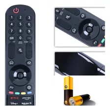 Controle Remoto Magic Universal Para Tv LG Smart + Pilhas