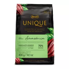 Chocolate Harald Unique Amazônia Gotas Amargo 70% 400g