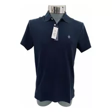 Playera Polo Azul Marino Penguin Tallas M Y L Mod.opkb0c11op