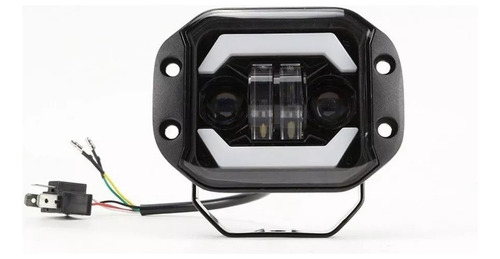 Par Faros Led 5'' Emportrables Alto Y Bajo H4 Con Drl mbar Foto 8