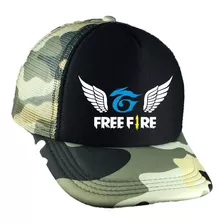 Gorro Trucker Free Fire Angelical.