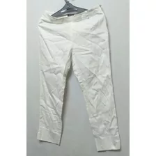 Pantalón Blanco Talle 40 3% Elastano, Cataleya 