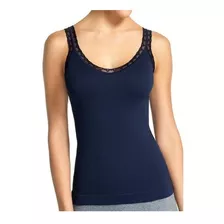 Blusa Regata Com Renda Clássica Antimicrobial Lupo 45003-001