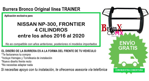 Burrera Cubrefaros Nissan Frontier Np300 Dob Cab 16-20 C/far Foto 9