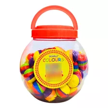 Pelotas Saltarinas Ideal Souvenir Mide 3.5cm X 15 Unidades