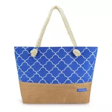 Bolsa De Praia Jacki Design Afm21807 Azul