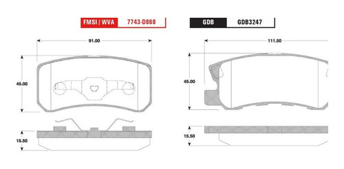 Kit Balatas Delantera Trasera Cl Trwp Lancer Gt Gts 2.0 2008 Foto 3