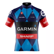 Camisa Ciclismo Mtb Garmin Sharp (p-m-g-gg-3g-4g)