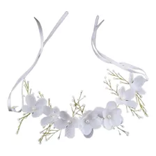  Tiara Cabelo Guirlanda De Flores Headband Noiva Debutante