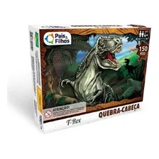 Quebra-cabeça 150 Peças T-rex - Pais E Filhos
