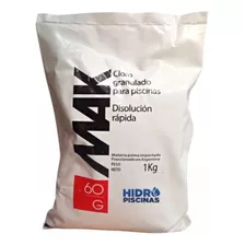 Bolsa De 1 Kg Cloro Granulado Rápido Instantaneo Full