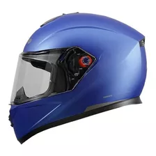 Capacete Bieffe B-12 Classic Azul Metálico Fosco/grafite