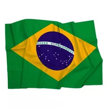 Bandeira Brasil 70x100 Grande Decoração Copa Eleição Spasso