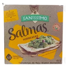 Tostaditas Horneadas Salmas Sanissimo Caja Con 48 Paquetes