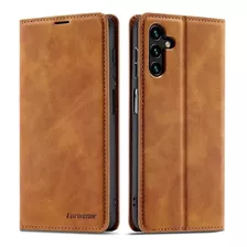 Case Capa Carteira Em Couro Para Samsung A34 5g