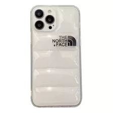 Funda Puffer The North Face Transparente Para iPhone