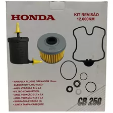 Kit Revisão 12 Mil Km Cb 250f Twister 2016 Em Diante