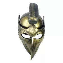 Fantasia Capacete Gladiador Romano Dourado 