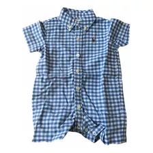 Body Camisa Ralph Lauren 3 Meses