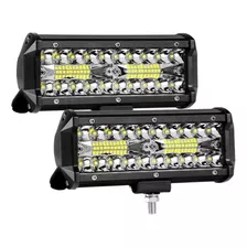 Faro Auxiliar Led 120w De Pura Potencia Por Par