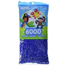 Perler Beads Funde Granos Para La Artesanía, 6000pcs, Azul O