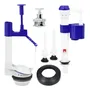 Kit Caixa Descarga Universal Padova Acionamento Superior 6l Pvc Branco