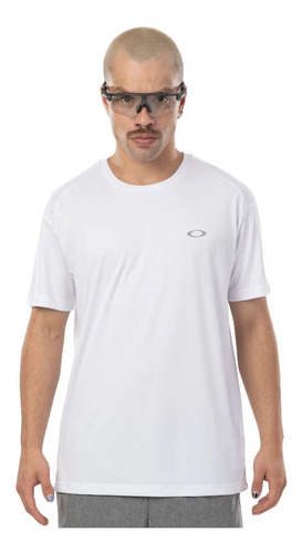 Camiseta Oakley Daily Sport Ls III Manga Longa Masculina - Branco