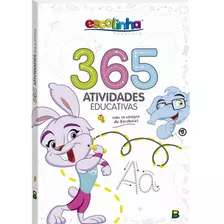 Livro Infantil Com 365 Atividades Educativas Escolinha Todolivro