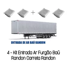 Kit 4 Entrada Ar Furgão Baú Randon Carreta Randon