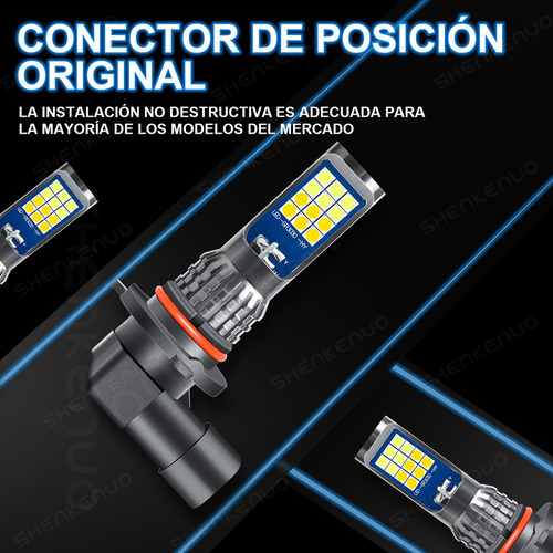 Kit De Focos Led 9005 H11 Para Chrysler Voyager 2020-2022 Foto 6