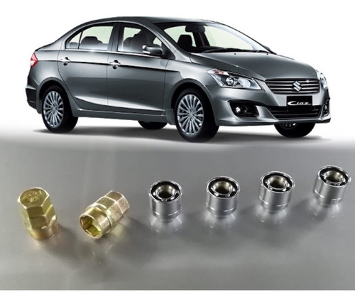 Birlos De Seguridad Suzuki Ciaz 2016-2021 Doble Llave Foto 2