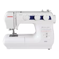 Máquina De Coser Janome 2222 Portable Blanca