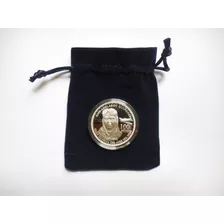 Moneda Plata 100 Años De Natalicio De José Abelardo Quiñones