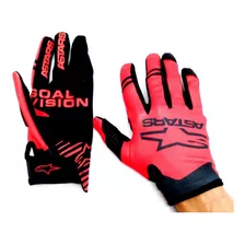 Guantes Alpinestars Radar Moto Rojo Fluo T L Centro Motos