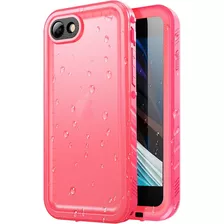 Funda Waterproof Para iPhone 7/8 Se 3º2ºgen - Rosa