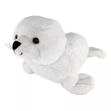 Foca Branca De Pelucia Presente Dia Das Crianças