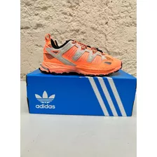 Tenis Uso adidas Hyperturf Naranja Comodo Moda Walk 27 Cm