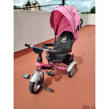 Triciclo Infantil C/asiento Regulable Giratorio Lamborghini