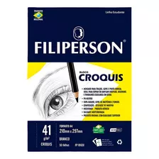 Bloco Papel Manteiga Filiperson A4 41gr 50fl