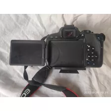 Câmera Canon T7i 4000 Cliques+ Brinde Câmera Sony 