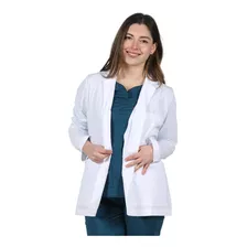 Delantal Clinico Medico Corto Blanco Labcoat - 7116
