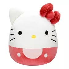 Pelúcia Squishmallows Hello Kitty Vermelho 20cm 3202 Sunny