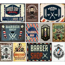 Barbería Carteles De Metal Barber Shop Vintage Biker Moto