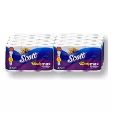 Papel Higiénico Scott Rindemax Doble Hoja 48 Rollos