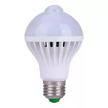 Lâmpada Bulbo Led C/ Sensor Movimento 9w Branco Frio Oferta