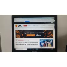 Monitor Lcd Braview 19pol. Defeito Na Tela